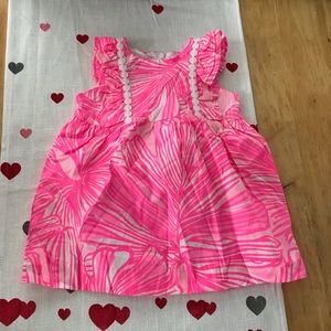 Lilly Pulitzer pink Annabelle dress 12/18 months NWOT